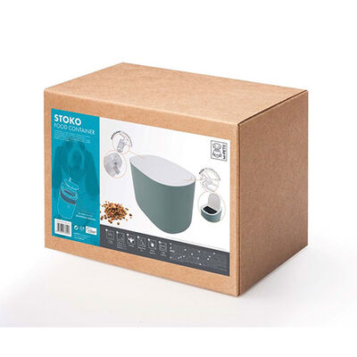 M-Pets Stoko Mama Saklama Kovası Yeşil 6 Kg  M-Pets Stoko Mama Saklama Kovası Yeşil 6 Kg
