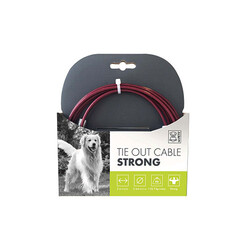 M-Pets - M-Pets Strong Bahçe Bağlama Halatı Kırmızı 3 M 