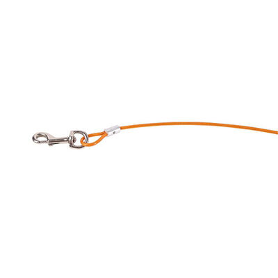 M-Pets Strong Bahçe Bağlama Halatı Turuncu 4,5 M 