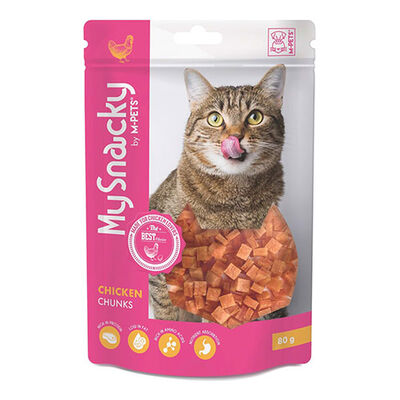 M-Pets Tavuklu Küp Kedi Ödül Maması 80 Gr 
