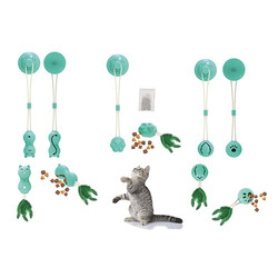 M-Pets Tempo Catnipli Ödül Hazneli Kedi Oyuncağı 11,5x10,5x4 Cm - Thumbnail