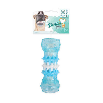 M-Pets Termoplastik Kauçuk Dental Köpek Diş Kaşıma Oyuncağı Small 4x4x10 Cm 