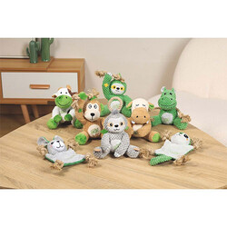 M-Pets Terra Eco Lulu Yavru Köpek Oyuncağı 30 Cm - Thumbnail