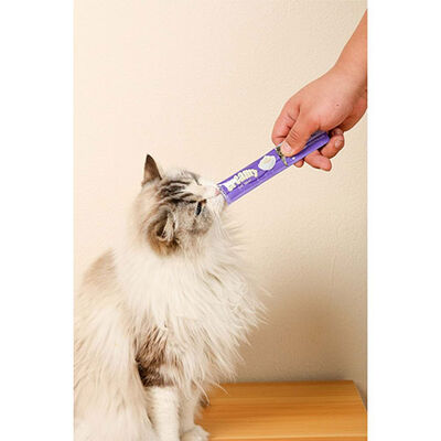 M-Pets Ton Balıklı Krema Kedi Ödül Maması 4x15 Gr 