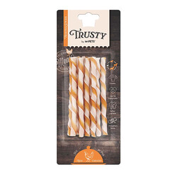 M-Pets - M-Pets Trusty Chicken Twisted Sticks Köpek Ödül Çubuğu 10'lu 12,7 Cm 