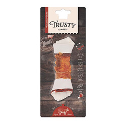 M-Pets - M-Pets Trusty Extra Sığır Etli Düğümlü Kemik Köpek Ödülü 75 Gr 15,3 Cm 