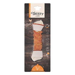 M-Pets - M-Pets Trusty Extra Tavuklu Düğümlü Kemik Köpek Ödülü 100 Gr 20,3 Cm 