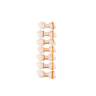 M-Pets Trusty Tavuklu Düğümlü Kemik Köpek Ödülü 7'li 140 Gr 7,7 Cm 