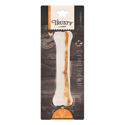 M-Pets - M-Pets Trusty Tavuklu Presli Kemik Köpek Ödülü 130 Gr 22,2 Cm 