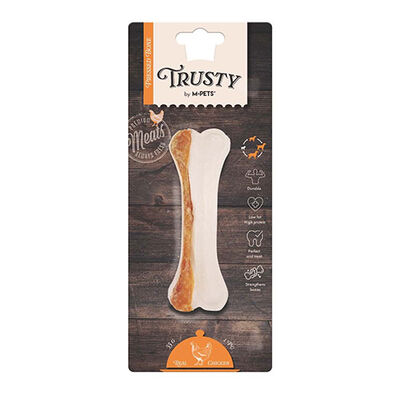 M-Pets Trusty Tavuklu Presli Kemik Köpek Ödülü 55 Gr 12,7 Cm 