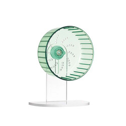 M-Pets Turbo Training Hamster Çarkı Yeşil 19-24 Cm - Thumbnail