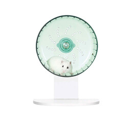 M-Pets Turbo Training Hamster Çarkı Yeşil 19-24 Cm - Thumbnail