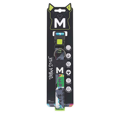 M-Pets Urban Style Dna Köpek Boyun Tasması Large 38,1x66 Cm 