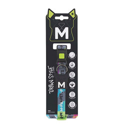 M-Pets - M-Pets Urban Style Dna Köpek Boyun Tasması Medium 30,5x50,8 Cm 