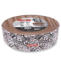 M-Pets - M-Pets Urban Style Freestyle Karton Tırmalama Tahtası Siyah Beyaz 41x10 Cm 
