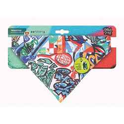 M-Pets - M-Pets Urban Style Freestyle Köpek Bandanası Large 38x66 Cm 