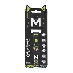 M-Pets - M-Pets Urban Style Freestyle Köpek Boyun Tasması Multicolor XSmall 15,2-25,4 Cm 