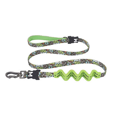 M-Pets Urban Style Freestyle Köpekler İçin Şok Emici Gezdirme Kayışı Medium 2x120 Cm 