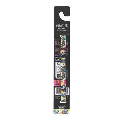 M-Pets Urban Style Graffiti Kedi Boyun Tasması 20-30 Cm 