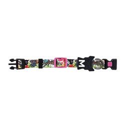 M-Pets Urban Style Graffiti Köpek Boyun Tasması Medium 30,5x50,8 Cm - Thumbnail