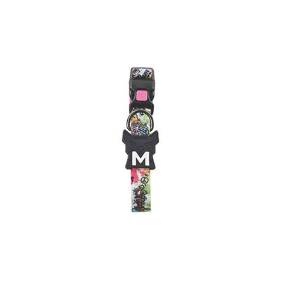 M-Pets Urban Style Graffiti Köpek Boyun Tasması Small 22,9x35,6 Cm 