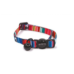 M-PETS Urban Style Jazz Stripes Kedi Boyun Tasması - Thumbnail