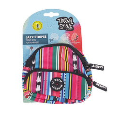 M-Pets - M-Pets Urban Style Jazz Stripes Köpek Ödül Taşıma Çantası 14x14x2 Cm 