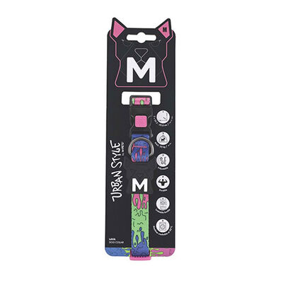 M-Pets Urban Style Lava Köpek Boyun Tasması Medium 30,5x50,8 Cm 