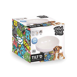 M-Pets - M-Pets Urban Style Seramik Kedi Mama ve Su Kabı Color Mix 350 Ml 14,5x14,5x11,5 Cm  M-Pets - M-Pets Urban Style Seramik Kedi Mama ve Su Kabı Color Mix 350 Ml 14,5x14,5x11,5 Cm