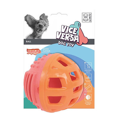 M-Pets Vice Versa Ball Pastırma Aromalı Köpek Oyuncağı 12,5 Cm 