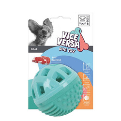 M-Pets - M-Pets Vice Versa Et Aromalı Top Köpek Oyuncağı 8,38 Cm 