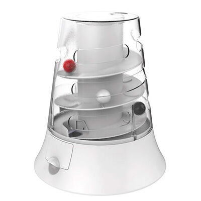 M-Pets Vortex İnteraktif Kedi Oyuncağı Beyaz 22x17,7 Cm 