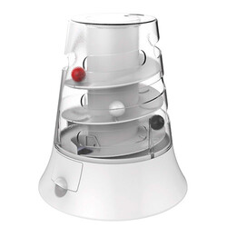 M-Pets Vortex İnteraktif Kedi Oyuncağı Beyaz 22x17,7 Cm - Thumbnail