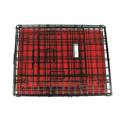 M-Pets Voyager 2 Kapılı Köpek Kafesi XXLarge Kırmızı 122x76x84 Cm 