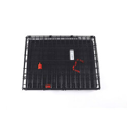 M-Pets Voyager Tekerlekli 2 Kapılı Köpek Kafesi XXLarge Siyah 122x76x84 Cm - Thumbnail