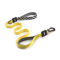M-Pets Wild Safari Köpek Gezdirme Kayışı Sarı Large-XLarge 2,5x120 Cm - Thumbnail