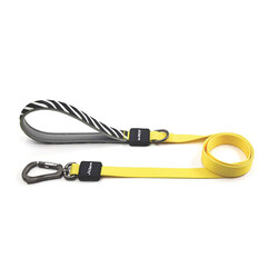 M-Pets Wild Safari Köpek Gezdirme Kayışı Sarı Small-Medium 1x120 Cm - Thumbnail