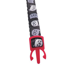 M-Pets Zany Zilli Kedi Boyun Tasması Kırmızı-Siyah 20-30 Cm - Thumbnail