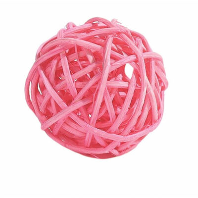 M-Pets Zilli Rattan Top Kedi Oyuncağı 4 Cm 