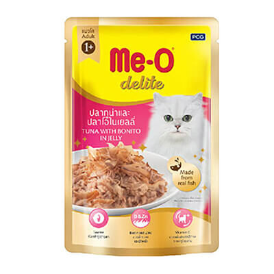 Meo Ton&Palamut Balıklı Kedi Konservsi Pouch