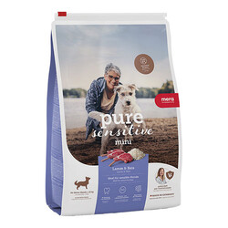 Mera - Mera Pure Sensitive Kuzulu ve Pirinçli Mini Irk Yetişkin Köpek Maması 4 Kg 