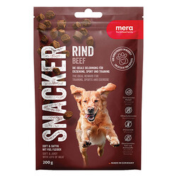 Mera - Mera Snacker Sığır Etli Yumuşak Tahılsız Köpek Ödül Maması 200 Gr 
