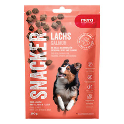 Mera - Mera Snacker Somonlu Yumuşak Tahılsız Köpek Ödül Maması 200 Gr 