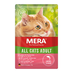 Mera - Mera Somonlu Pouch Tahılsız Yetişkin Kedi Konservesi 85 Gr 