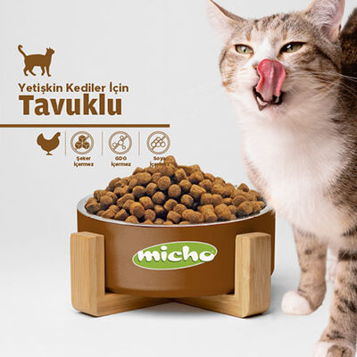 Micho Tavuklu Yetişkin Kedi Maması 15 Kg 