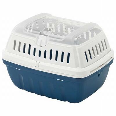 Moderna Hipster Hamster Taşıma Kabı Mavi Small 