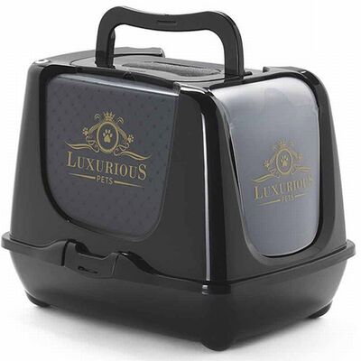 Moderna Trendy Luxurious Kapalı Kedi Tuvaleti 50 Cm 