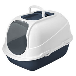 Moderna - Moderna Mega Comfy Kapalı Kedi Tuvaleti 66 Cm Sarı