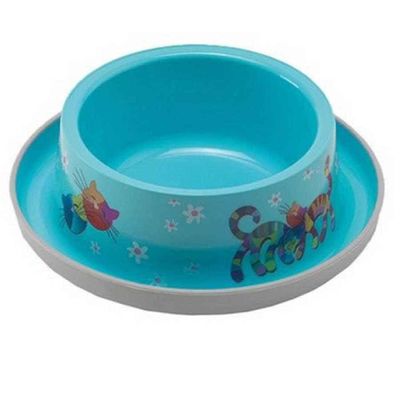 Moderna Trendy Friends Kedi Mama Kabı Mavi 210 Ml