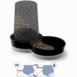 Moderna - Moderna Trendy Luxurious Hazneli Kedi Köpek Mama Su Kabı 3,79 Lt